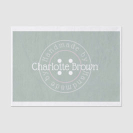 Seda Manuscrito por meio de papel tecidular