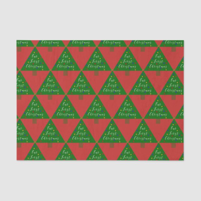 Seda Nosso Primeiro Papel Tecidual De Natal (Frente )