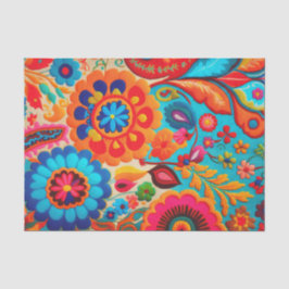 Seda NOVO BOHEMIA 1 belo e vibrante papel de dissociaçã