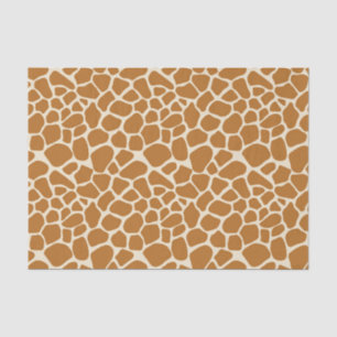 Seda O girafa mancha o lenço de papel