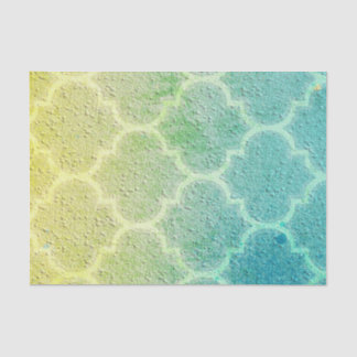 Seda O marroquino inspirou o lenço de papel colorido do