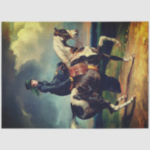 O Papel De Decoupage Do Mobiliário De Cavaleiro