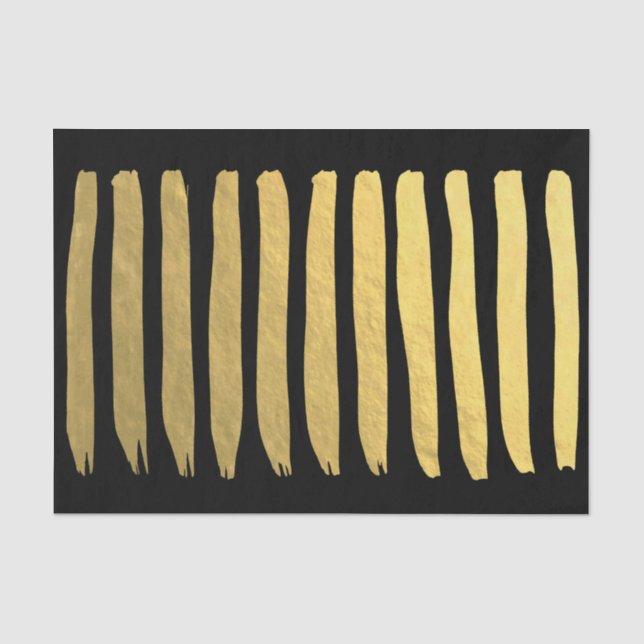 Seda Ouro bonito, papel de envolvimento preto do tecido (Frente )