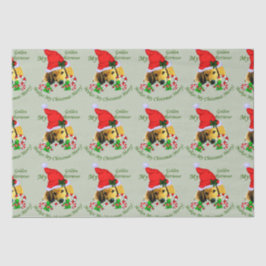 Seda Ouro Retriever Papel no Tecido de Enfiamento