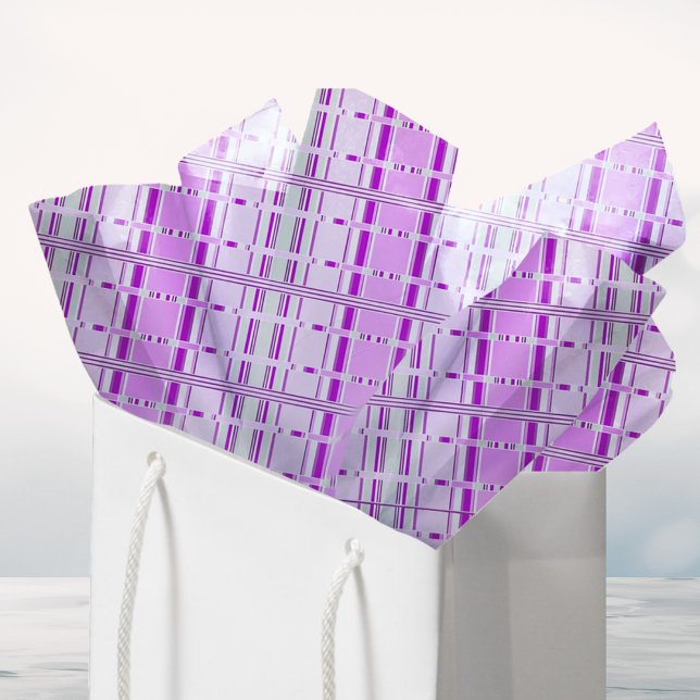 Seda Padrão rosa de Lavanda moderna listrar papel tecid (Criador carregado)