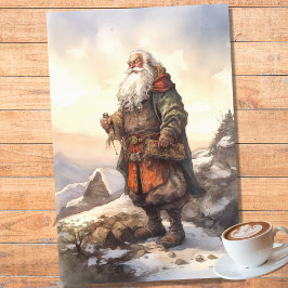 Seda Papais noeis do Homem Antigo 2 Papel de Decoupage