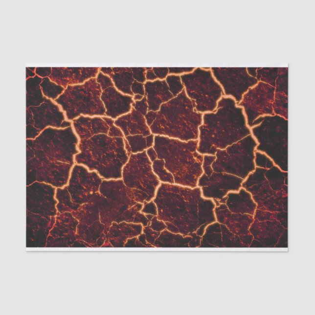 Seda papel a quente para tecidos de lava (Frente )