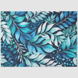 Seda Papel Colorido Tecido de Arte Botânica