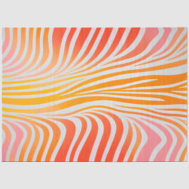 Seda Papel Colorido Tecido de Impressão Animal