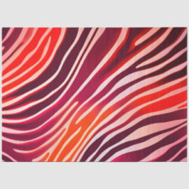 Seda Papel Colorido Tecido de Impressão Animal