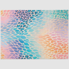 Seda Papel Colorido Tecido de Impressão Animal