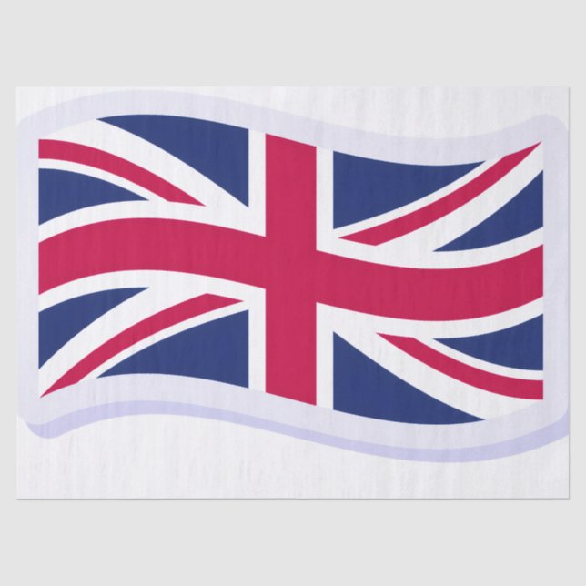 Seda Papel de Artesanato c/ Union Jack (Frente )