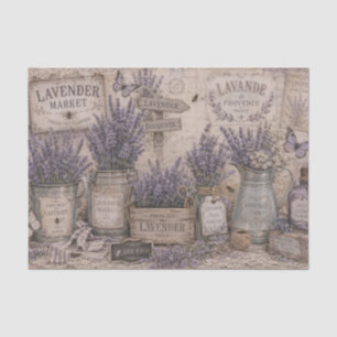 Seda Papel de carta antigo estilo shabby chic lavanda m