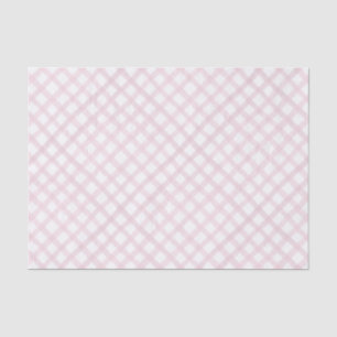 Seda Papel de Chá de fraldas para Garota Rosa Gingham