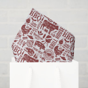 Seda Papel de Decoupage Churrasco Bbq