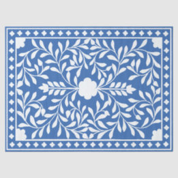 Seda Papel de Decoupage com Incisão de Osso Tradicional