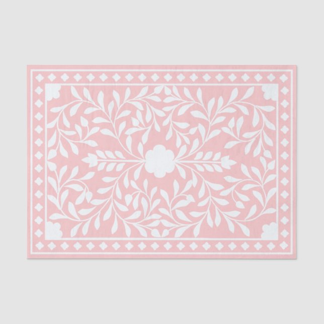 Seda Papel de Decoupage com Revestimento de Osso Tradic (Frente )