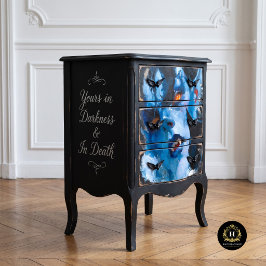 Seda Papel de decoupage de arte fantasia gótica de demô