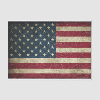 Seda Papel de Decoupage de Bandeira Americana Incomodad