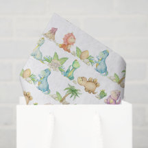 Papel de Decoupage de Dinossauro, Aniversário de C