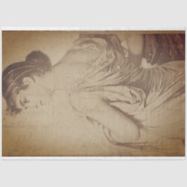 Seda Papel de Decoupage de Mobília Grega