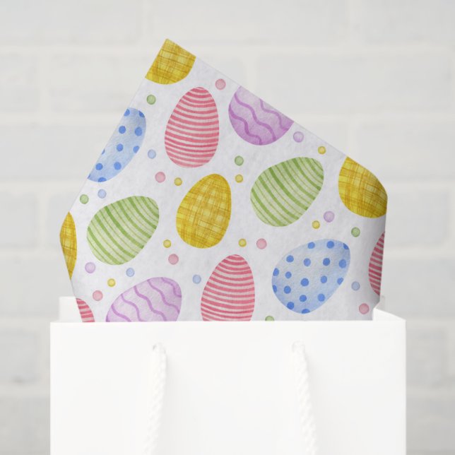 Seda Papel de Decoupage de Ovos de Páscoa, Primavera Co (Sacola de presentes)