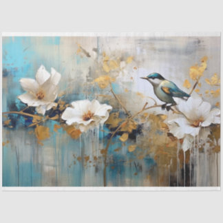 Seda Papel de Decoupage - Intracias Botânicas 1