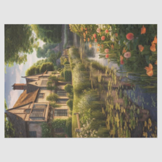 Seda Papel de Decoupage - Jardim de Vintage 1
