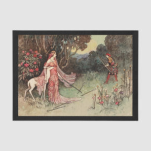 Seda Papel de dissociação 10"x15" - Arthur Rackham 3