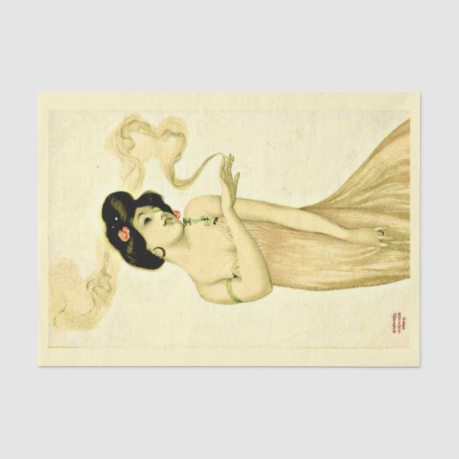 Seda Papel de dissociação 10"x15" - Raphael Kirchner 25 (Frente )