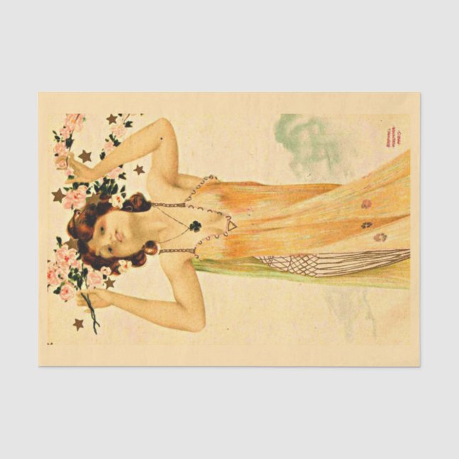 Seda Papel de dissociação 10"x15" - Raphael Kirchner 9 (Frente )