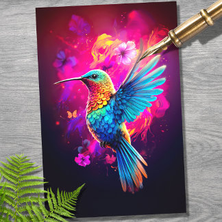 Seda Papel de dissociação do Hummingbird 3