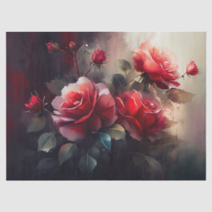 Seda Papel de dissociação, estufas, Rosa Encantado Jard