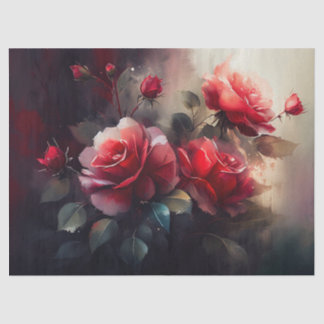 Seda Papel de dissociação, estufas, Rosa Encantado Jard