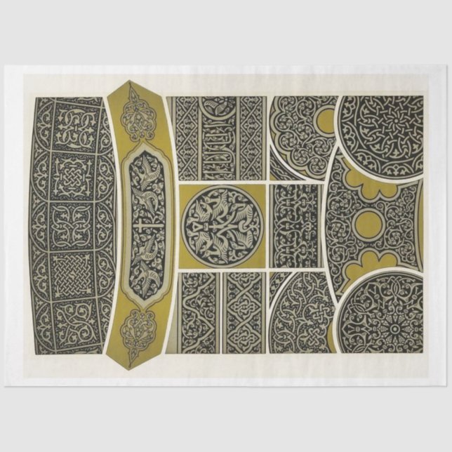 Seda Papel de dissociação inspirado na Ásia (Frente )