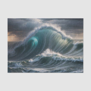 Seda Papel de dissociação marítima no oceano das ondas