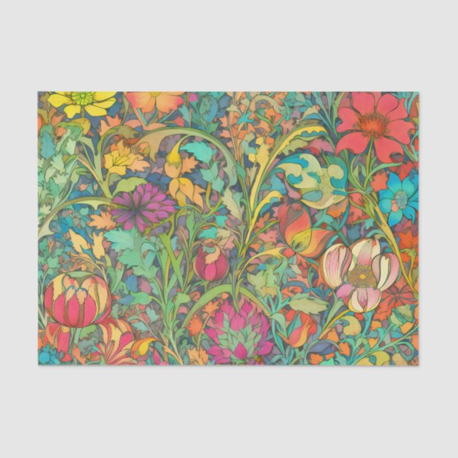 Seda Papel de dissociação MILLEFLEUR (Frente )