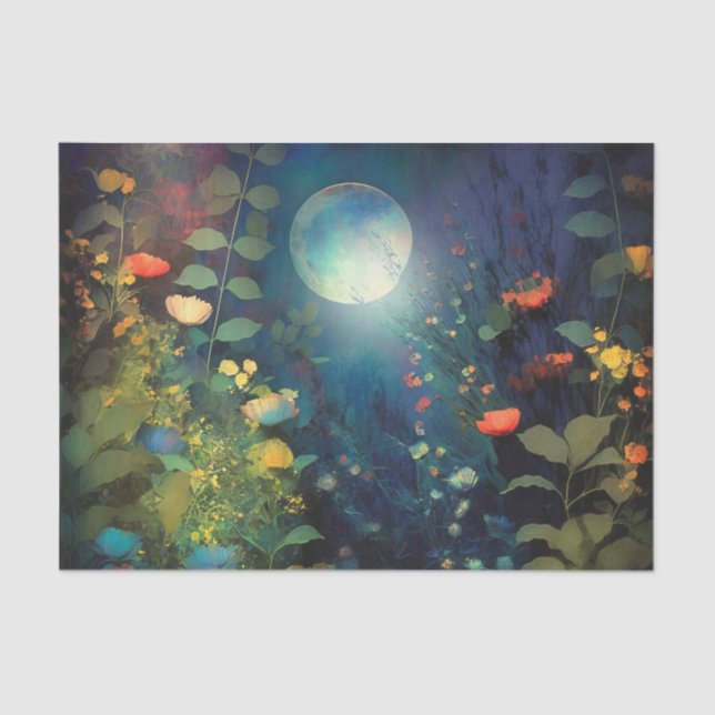 Seda Papel de dissociação MOON GARDEN (Frente )