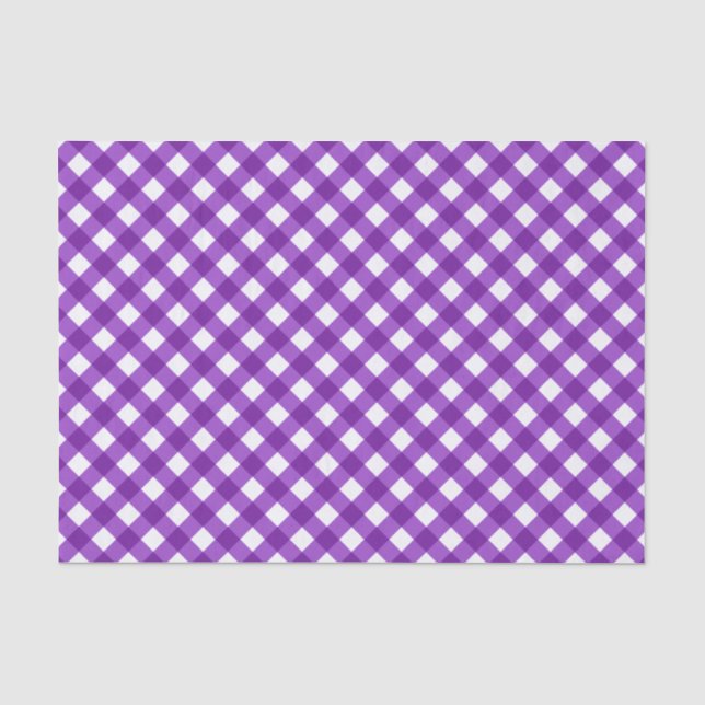 Seda PAPEL DE EMBALAGEM DE TECIDO Roxo-Escuro-18 (Frente )