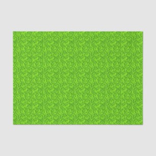 SEDA PAPEL DE EMBALAGEM DE TECIDOS VERDES-NEON EM BOAS-