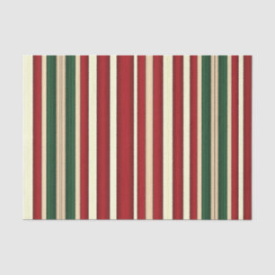 Seda PAPEL DE EMBALAGEM DE TISSOS-Stripes-Natal