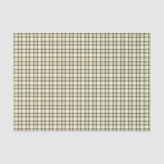 Seda PAPEL DE EMBALAGEM DE Xadrez DE Natal DE 16 TECIDO (Frente )