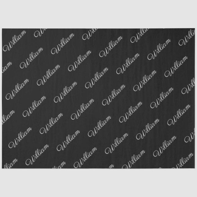 Seda Papel de embalagem personalizado (Frente )