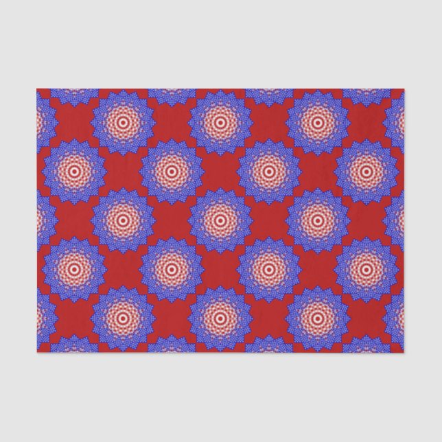 Seda PAPEL DE EMBALAGEM S4-TISSUE PADRÃO DE Bandeira EU (Frente )