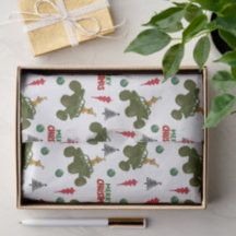 Papel de embrulho de Natal Off-Road