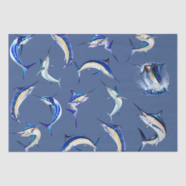 Seda Papel de embrulho de peixe-espada (Frente )