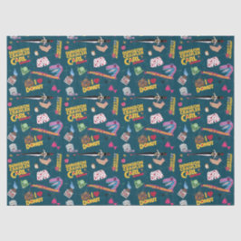 Seda Papel de embrulho do Dungeon Crawler Carl Azul