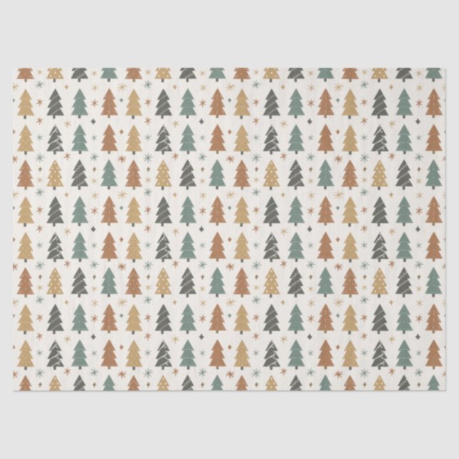 Seda Papel de embrulho Festive Harmony (Frente )