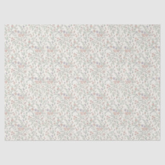 Seda Papel de embrulho floral pastel shabby chic sem em