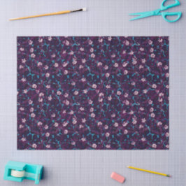 Seda Papel de embrulho jardim de rosas com glacê exuber